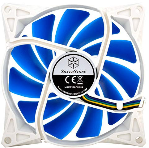 Silverstone Tek 92mm Ultra-Quiet PWM Fan with Anti-Vibration Rubber Pads Cooling FQ91