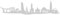 skyline4u Kiel Aufkleber Kiel Skyline viele Farben 30 x 6,1cm silbermetalleffekt