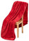 RF My Home Soft-Touch Feeling Wohndecke Zarah 150x200-rot