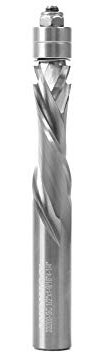 Yonico 33200-SC 1/2-Inch Compression Flush Trim Solid Carbide Spiral Router Bit 1/2-Inch Shank