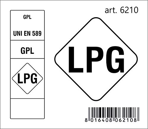 Quattroerre 6210 Kraftstoffversiegelung LPG GPL 2018 6,5 x 7,5 cm