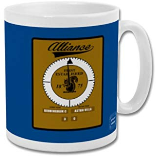 Birmingham City FC Grafik Design Fußball Geschenk – Druck oder Tasse – St Andrew 's Swiss Clock Tasse