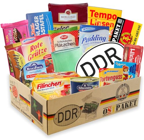Ostprodukte DDR Produkte DDR Geschenkset DDR Ostpaket Kultprodukte Geschenkpaket Geschenkset Party Geschenkbox Geburtstag