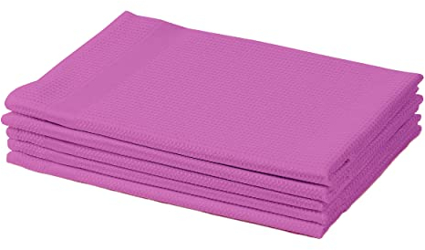 Amago - 5er Pack Gläsertücher, 45 x 65 cm - Lila