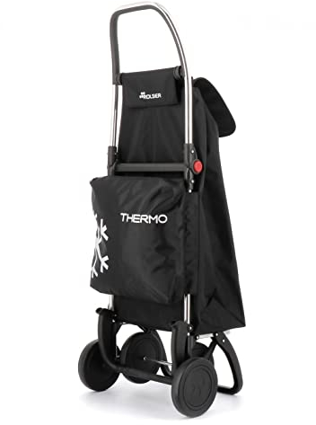 Carro Rolser I-MAX Thermo Zen 4 Ruedas Plegable - Negro