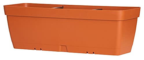 Art Plast Lolego Pot Maceta 50 cm con Reserva de Agua, Terracota