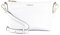 Mandarina Duck Damen Luna Clutch, Optical White