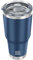 WETOWETO 30oz Tumbler, Stainless Steel Vacuum Insulated Water Coffee Tumbler Cup, Double Wall Powder Coated Spill-Proof Travel Mug Thermal Cup for Home Outdoor (Navy Blue, 1 Pack)