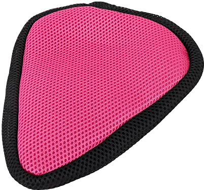 A ABSOPRO Fahrrad Verdickte Sitzbezug Weiche Kissen Ersatz Rosa