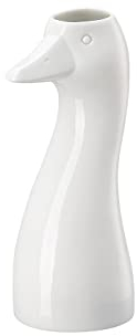 Hutschenreuther Gans-Vase Weiss Vase 20 cm