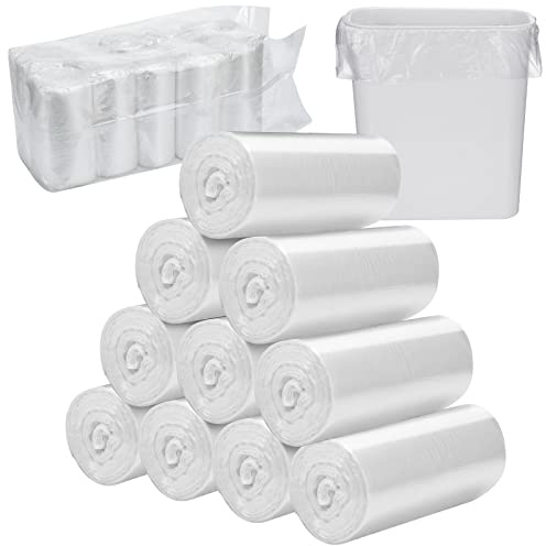 Zubebe 1000 Pcs Sanitary Napkin Disposal Bags, 10 Rolls Liners