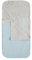 Baby's Only - Sommer Fußsack Babyschale 0+ - Fresh ECO - Atmungsaktiv und absorbierend - Hydrophile Stoff aus 100% Bio-Baumwolle - Für 5- und 3-Punkt-Gurten Autositz - Misty Blue