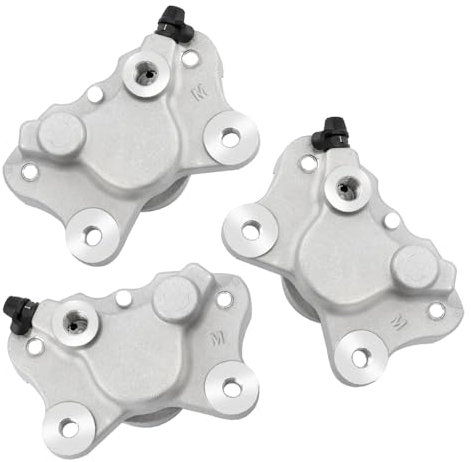 Mabutingti Pinza freno anteriore sinistra e posteriore con pastiglie per Arctic Cat ATV 250 300 375 400 454 Bearcat 500