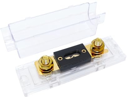 Fusible 60 80 100 125 275 300 400 AMP porte-fusible fusible boulonné porte-fusible automobile lien Fusible avec fusible 1 pièces (Size : 50A, Color : NO.2)