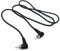 1m Single RCA to RCA Phono Audio Video Cable, 90 Degree Right Angle Lead 3.3ft