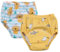 Töpfchen Trainingshose, 2 Stück Baby Kleinkinder Töpfchen Trainingshose, Unterwäsche Kleinkinder, Windelhosen Toilettentraining Unterwäsche, für Baby, Mehrfarbig, M(15-28 Monate)