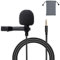 Lavalier Microphone 3.5mm 4.9ft Lapel Clip on Mic Omnidirectional Lapel Shirt Collar Mic Small for Laptop PC Computer Gaming Podcast Mac YouTube Skype Audio Video Recording Interviews Plug & Play