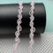 WANYIG Spitzenband Perlen Schleifenband Geschenkband Dekoband Hochzeit Spitzenborte Borten und Bänder zum Nähen für DIY Basteln Apparel Kleidung, Hochzeit, Dekoration, Geschenkbox (Rosa, 5 Yards)