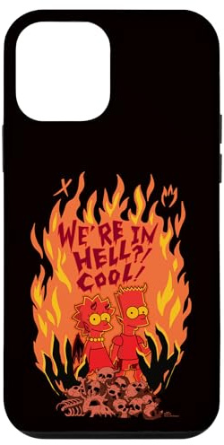 The Simpsons Halloween Bart and Lisa “We’re in Hell? Cool!” Hülle für iPhone 12 mini