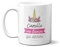 DECOHO - mugs et tasses à café : Mug personnalisable en céramique - Je suis une Licorne qui Déchire - 33 cl, Céramique - Imprimé en France - Blanc