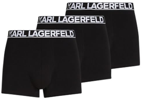KARL LAGERFELD Herren Bold Elastic Trunk (3 Pack)