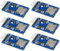 VKLSVAN 6PCS Micro SD Card Module Mini TF Card Adapter with Memory Storage Breakout Board SPI Interface Driver TF Card Adapter