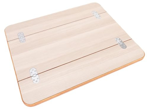 Abnehmbarer Bootstisch, Faltbare Pontonboottischtisch -RV -Tisch Tisch Top Austausch, Marine Tischplatte für Wohnmobile, Anhänger, Schiff, Yacht, Deck, Rechteck (Weiß (595x480mm/23.43x18.9in))