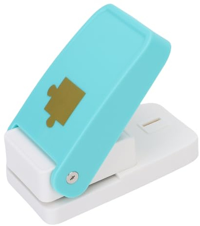 RASTKY Photo Jigsaw Piece Cutter Easy-to-Use Compact Puzzle Puncher Machine for Handmade Enthusiasts and Educators Grey
