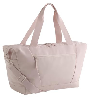 Bagbase Circuit Turnbeutel – Sporttasche aus recyceltem Polyester mit PU-beschichtetem Boden, Stretch-Mesh-Taschen, Front- und Innentaschen, Zwei-Wege-Reißverschluss, verstellbarer Riemen, Schwarz