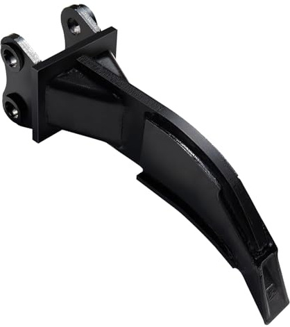 Alomejor Accessoire de Ripper pour Mini-pelle, Acier allié pour Briser les Roches, Facile à Installer, Idéal pour les Sols Durs et la Végétation