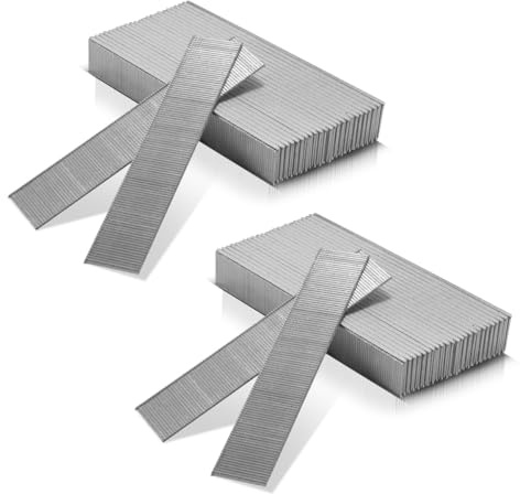 STAHLWERK Druckluftnägel 25 mm Gauge 18 (1,25 x 1,05 mm), 2 mm Kopfbreite | 10.000 Stück Streifennägel, Tackernägel und Druckluftstifte für Nagler, Nagelpistolen und Tacker