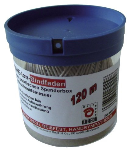 Kordelbox mit Bindfaden (PP) - fein, bis 5 kg, 120 m