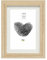 DEKNUDT FRAMES Bilderrahmen mit Passepartout - Natur Holzfarbe - S66KH1 P1 13x18cm für Bild 10x15cm - Bilderrahmen Holz MDF - Bilder aufhängen oder ausstellen