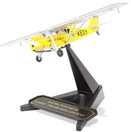 herpa 8172PM005 - Aeroplane DH Puss Moth G-ABXY, The Hearts Content, Yellow/Grey