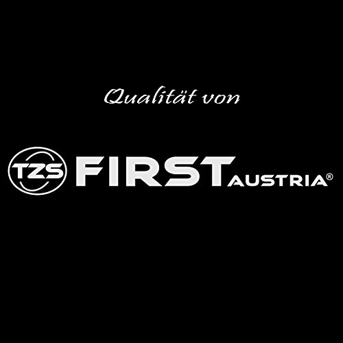 TZS First Austria - Mechanische Personenwaage grau bis 130 kg, Analoge Personen-Waage, Senioren Personenwaage Retro