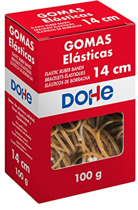 MTL 16370 - Caja gomas elásticas, 14 cm x 2 mm