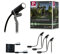 Paulmann 941.56 Outdoor Plug & Shine Spot Plantini Ergänzungs-Set 3000K 24V Anthrazit Alu 94156 Auss