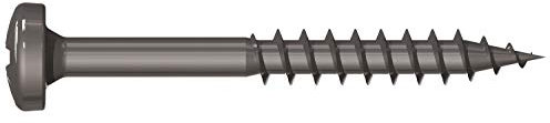 Spanplattenschraube RETINOX®2 Pan-Head PZ TG Edelst.A2 bl. gleitb. 4,0 x 50-200 Stk