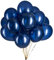 ZOOYOO 12 Pouces Ballons Bleu Marine - 30.4cm Lot de 100 Ballon Bleu de Prusse