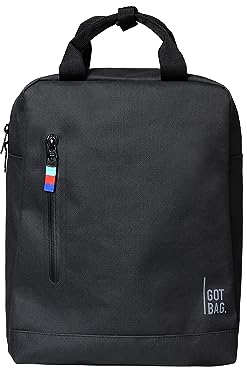 GOT BAG Rucksack Daypack aus Ocean Impact Plastic | Laptop Rucksack mit 14 Laptopfach | 11L Füllvolumen Handgepäck Rucksack
