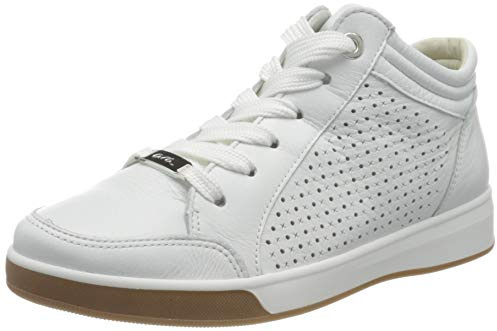 ARA Damen Rom Mid-cut Sneaker, WEISS, 37.5 EU