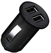 Transcend TS-DPL3 Car Charger For DrivePro, Negro (USB Type A to Micro B) TS-DPL3