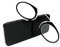 MMOWW Gafas de lectura unisex diseño de nariz de clip gafas de lectura portátiles diseño antideslizante gafas de lectura compactas(negro,+1.5)
