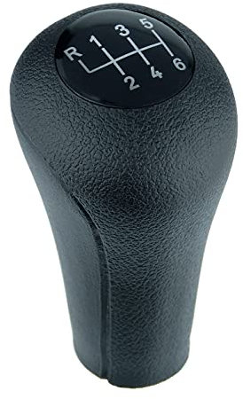 L & P Car Design L&P A276-5 Schaltknauf Knauf Schalthebel Hebel Schwarz 6 Gang kompatibel mit BMW 3er e36 e46 e90 e91 e92 e93 5er e39 e60 e61 X3 e83 Schaltknopf Plug Play Ersatzteil für OEM