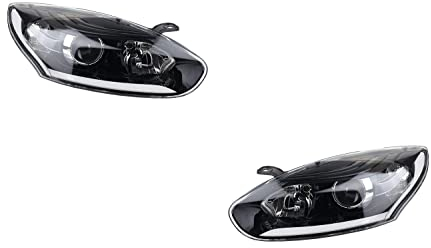 Johns, Jeu de phares pour Renault Megane Phare III 01/14 - H7/H7 - Kit gauche et droite