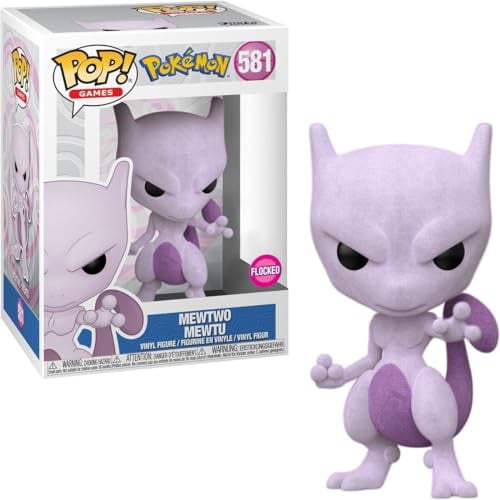 Pokémon - Mewtwo Mewtu 581 Flocked - Funko Pop! - Vinyl Figur