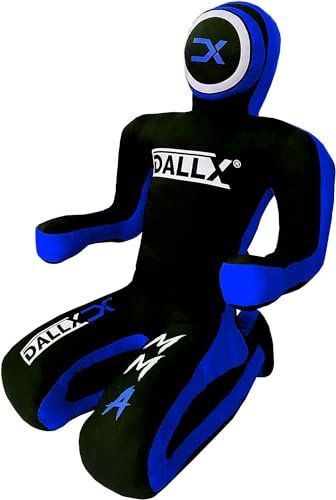 DALLX MMA Grappling Dummy für Wrestling Judo Karate BJJ JIU Jitsu Punching Dummies Mixed Martial Arts Polizei Training Selbstverteidigung - UNBEFÜLLT