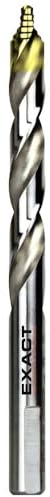 Exact 74930 HSS TIN-TIP Spiralbohrer, 13 mm, DIN 338, 5 Stück