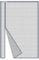 Risareyi Zanzariera Magnetica in Vetroresina 160x240cm, Grigio Rete Fine, Apertura Laterale Tenda con Calamita Zanzariere Magnetiche per Porte Finestre per Balcone Chiusura Automatica