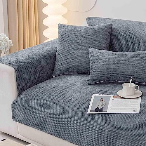 YWQJL Sofabezug Anti Rutsch 1 2 3 4 Sitzer Couchbezug L Form Ecksofa Pets Dog Couch Überzug Anti-Rutsch Sofa Überwurf Design Sofaschutz Sofaschoner U Form Ecksofa,#10-90x160cm
